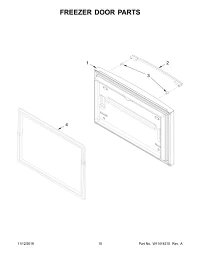 FREEZER DOOR PARTS