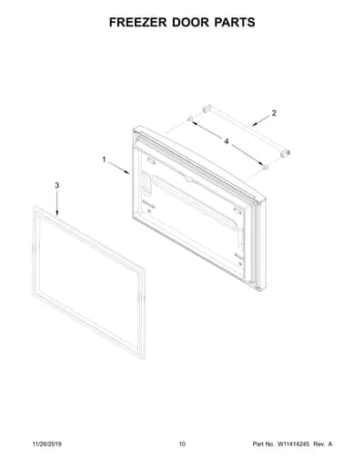 FREEZER DOOR PARTS