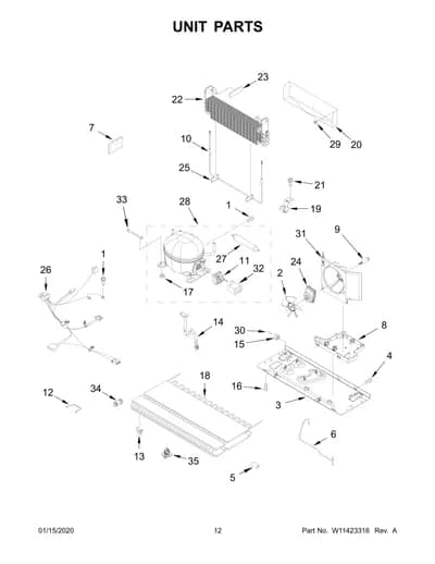 UNIT PARTS