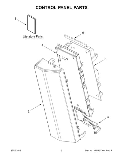 CONTROL PANEL PARTS