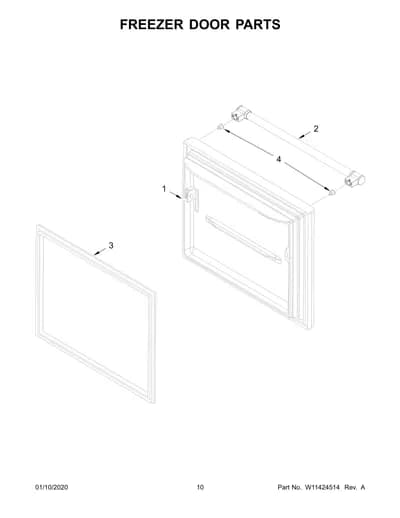 FREEZER DOOR PARTS