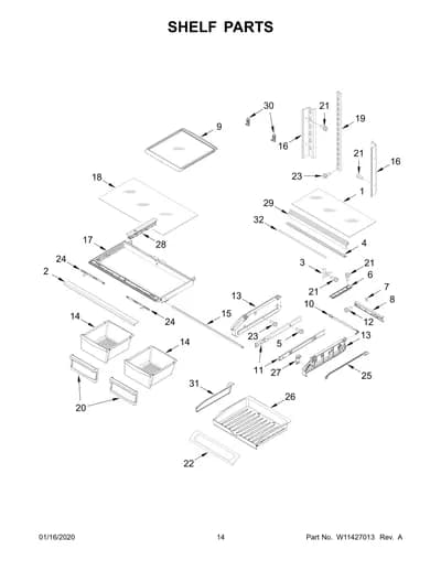 SHELF PARTS