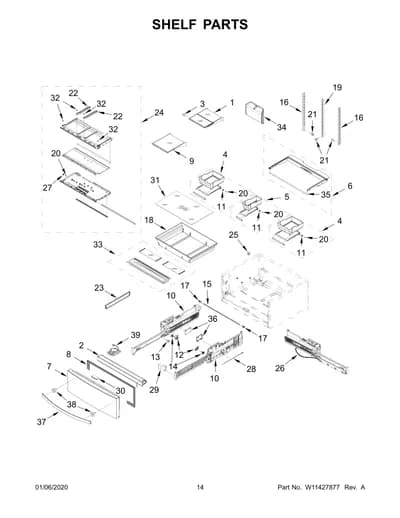 SHELF PARTS