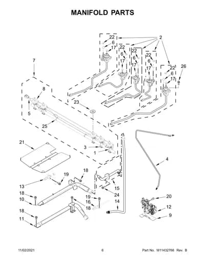 MANIFOLD PARTS