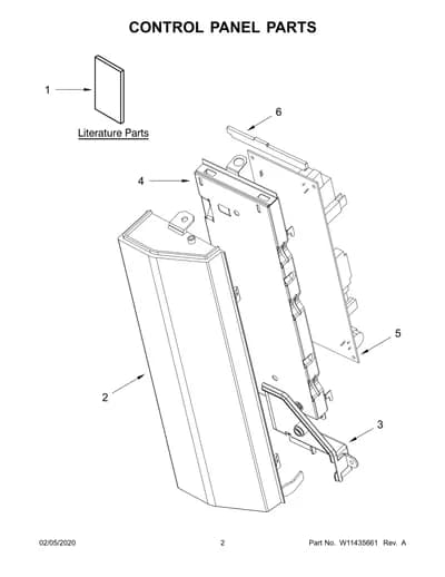 CONTROL PANEL PARTS