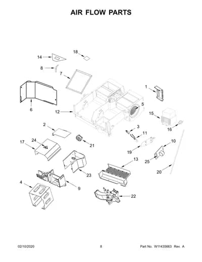 AIR FLOW PARTS