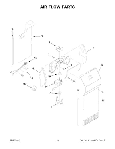 AIR FLOW PARTS
