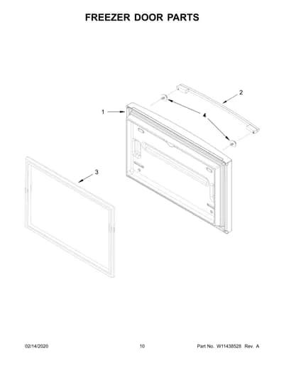 FREEZER DOOR PARTS