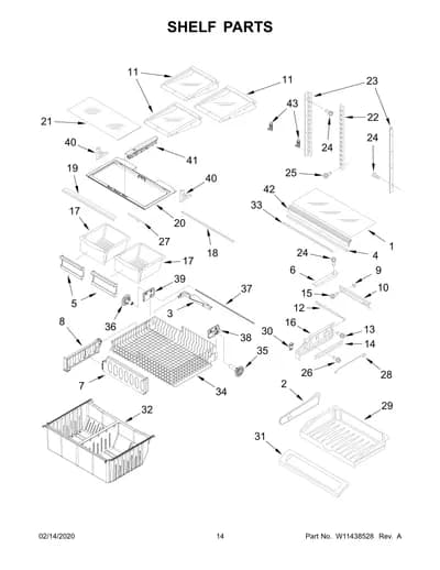 SHELF PARTS