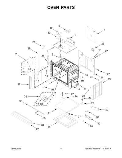 OVEN PARTS