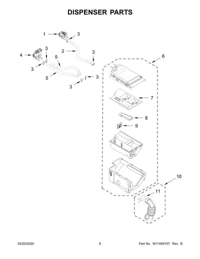 DISPENSER PARTS