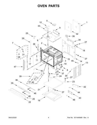 OVEN PARTS