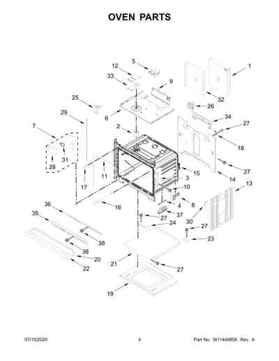 OVEN PARTS