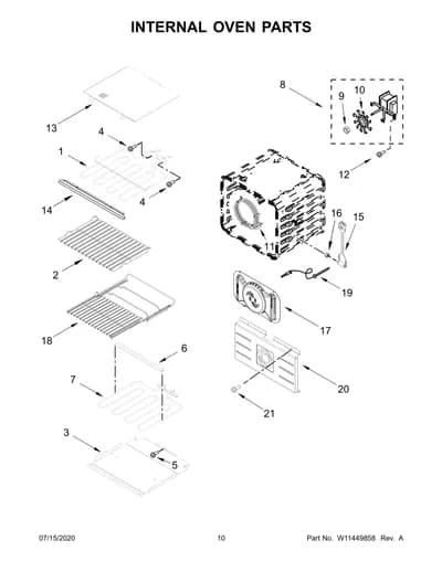 INTERNAL OVEN PARTS