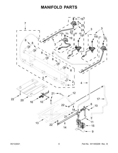 MANIFOLD PARTS