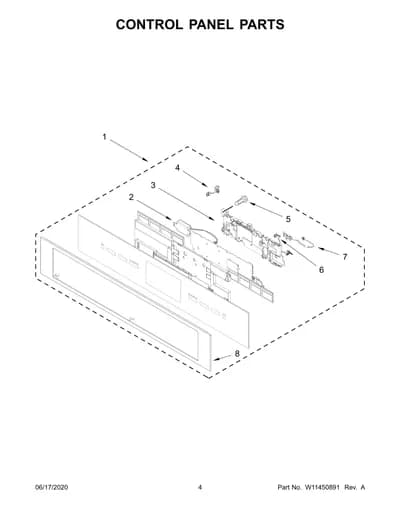 CONTROL PANEL PARTS