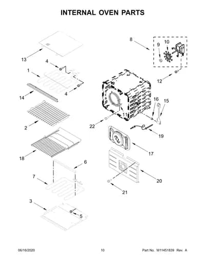 INTERNAL OVEN PARTS