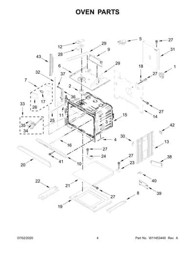 OVEN PARTS