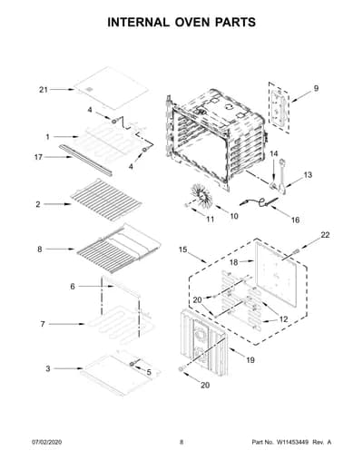 INTERNAL OVEN PARTS