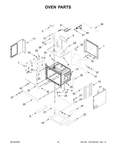 OVEN PARTS