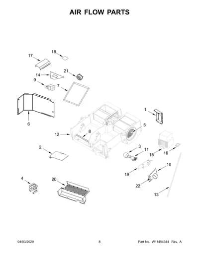 AIR FLOW PARTS