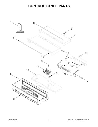 CONTROL PANEL PARTS