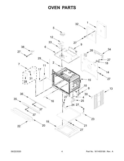 OVEN PARTS
