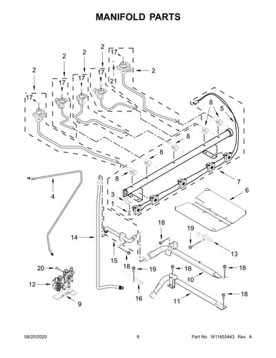 MANIFOLD PARTS