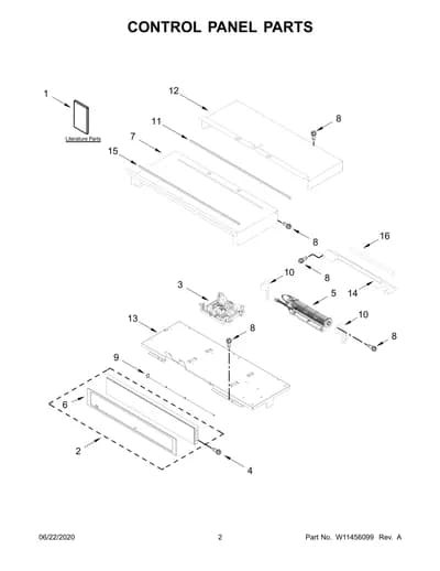 CONTROL PANEL PARTS