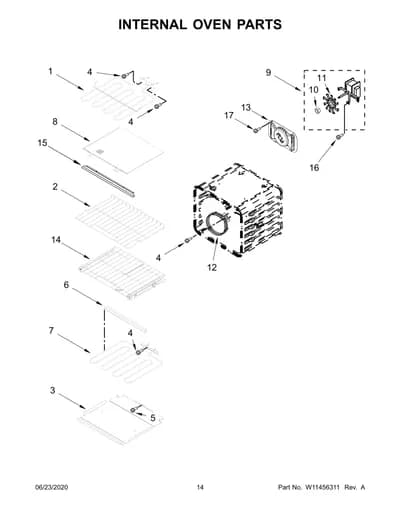 INTERNAL OVEN PARTS