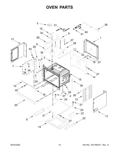 OVEN PARTS
