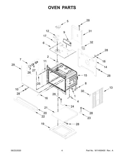 OVEN PARTS