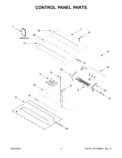 CONTROL PANEL PARTS