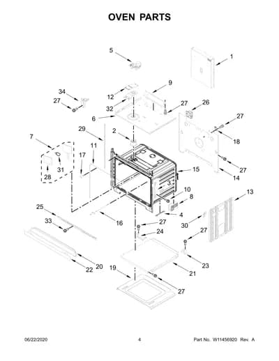 OVEN PARTS