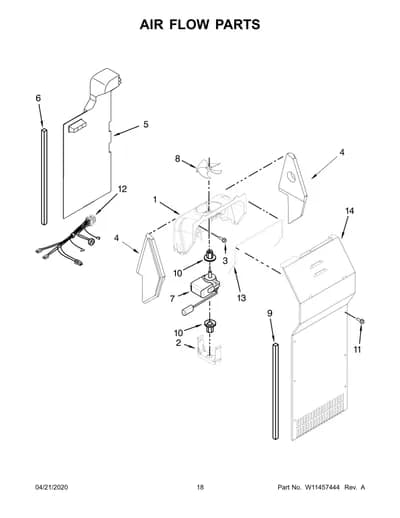AIR FLOW PARTS