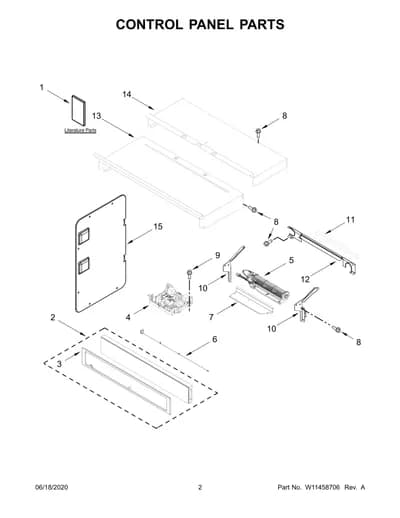 CONTROL PANEL PARTS