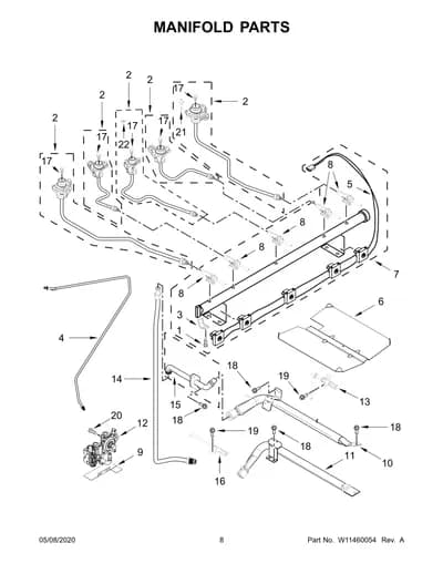 MANIFOLD PARTS