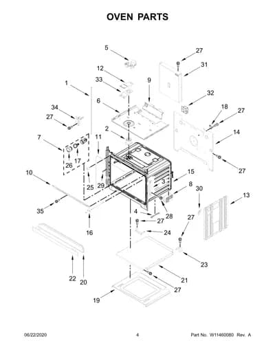 OVEN PARTS