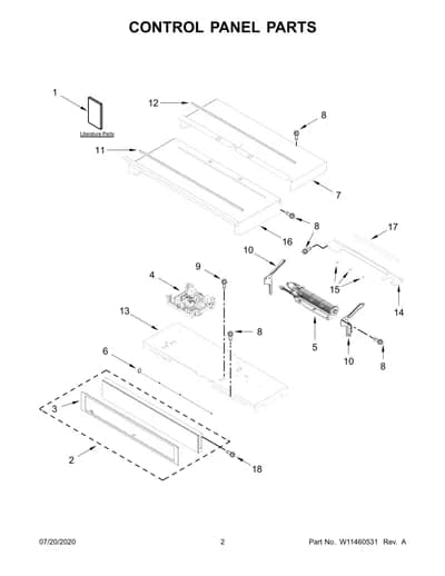 CONTROL PANEL PARTS