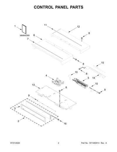 CONTROL PANEL PARTS