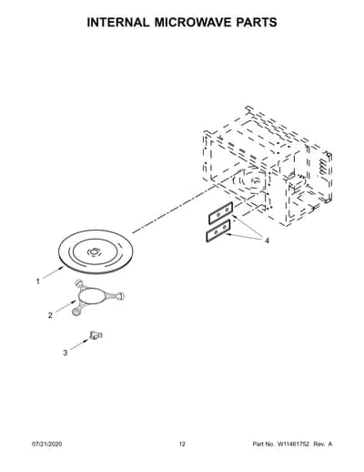 INTERNAL MICROWAVE PARTS