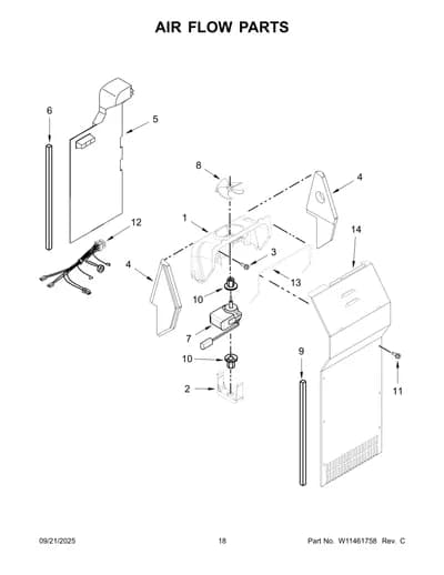 AIR FLOW PARTS