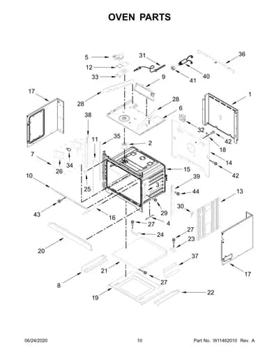 OVEN PARTS