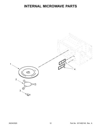 INTERNAL MICROWAVE PARTS