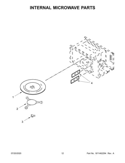 INTERNAL MICROWAVE PARTS
