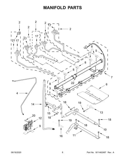 MANIFOLD PARTS