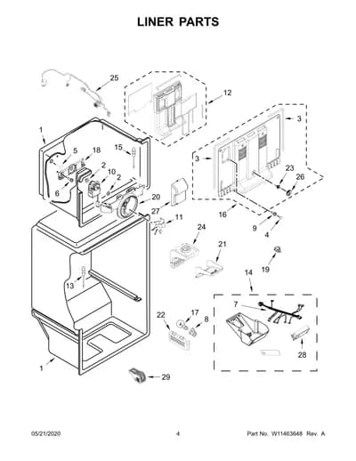 LINER PARTS