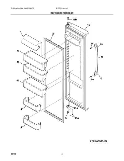 REFRIGERATOR DOOR