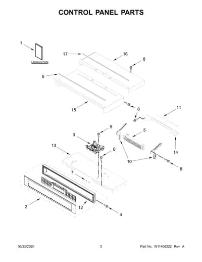 CONTROL PANEL PARTS