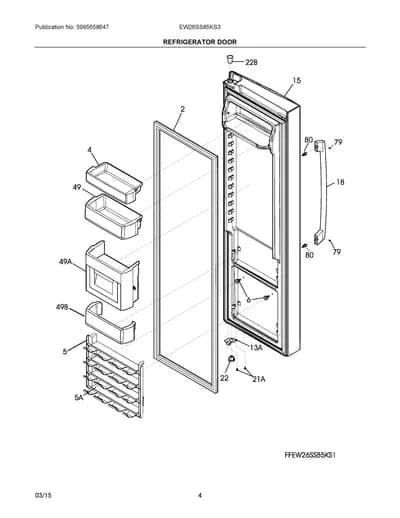 REFRIGERATOR DOOR
